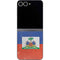 Haitian Flag Distressed Galaxy Z Flip6 Skin